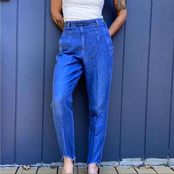 NWT Vintage Liszwear by Elizabeth Claiborne Stirrup Jeans - Picture 6 of 15